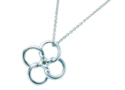 クアドリフォリオ シルバーペンダント