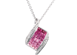 サファイアグラデーションペンダント