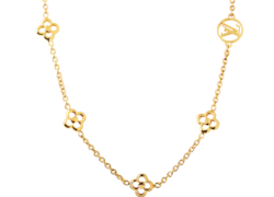 フラワーフルネックレス